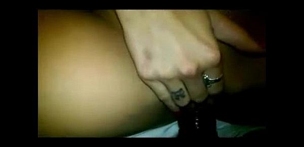  Miss18Live -  black n blonde homemade interracial at it s finest